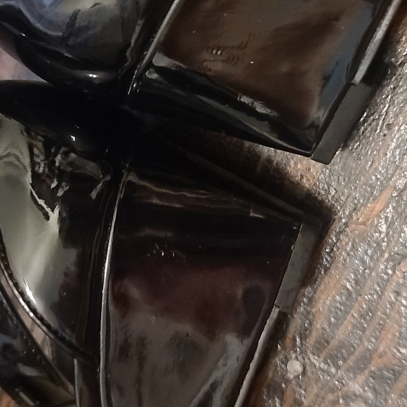 NWOT BP black shoes 1 inch wedge - Picture 6 of 6